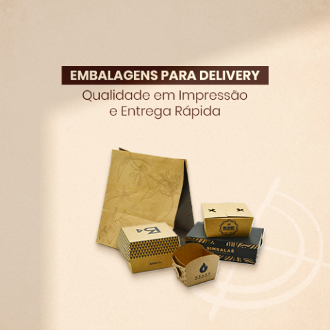 embalagens para delivery Off Paper Gráfica Personalizada