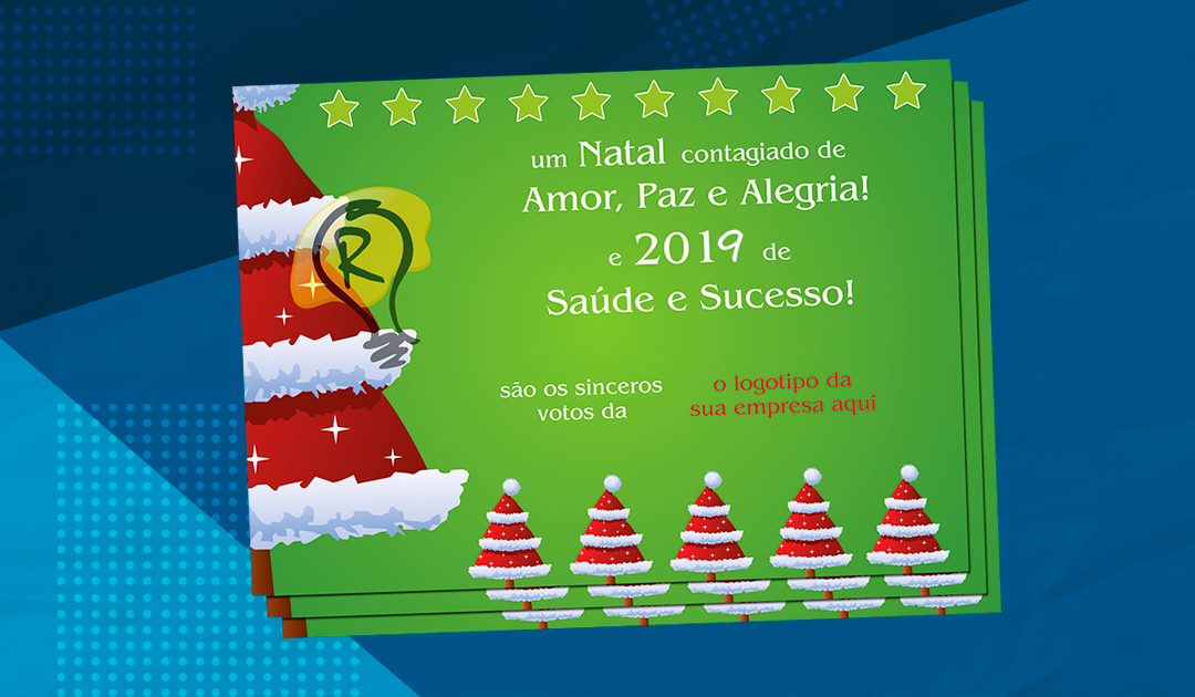 cartão de natal personalizado